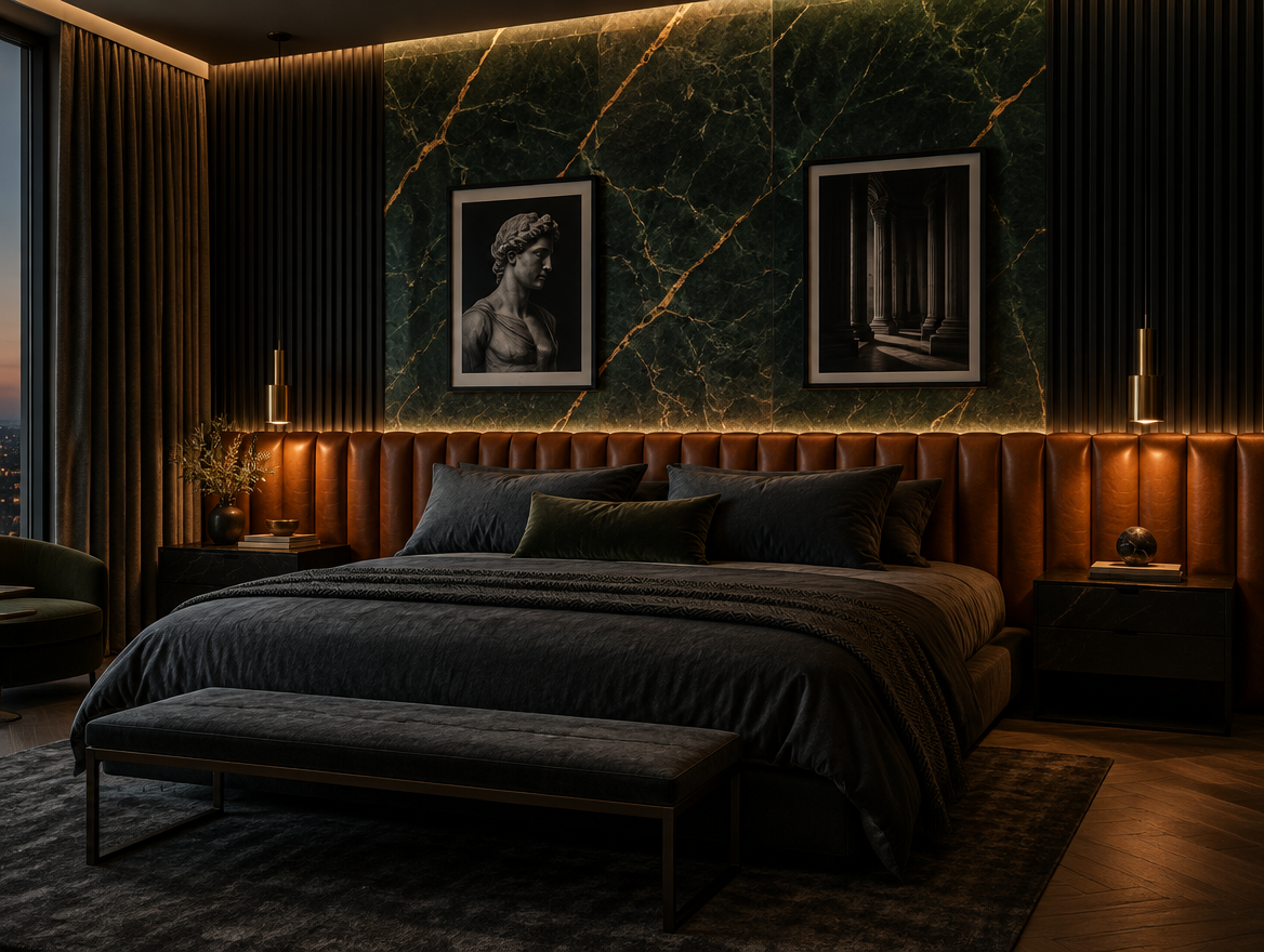 Designing dark finishes