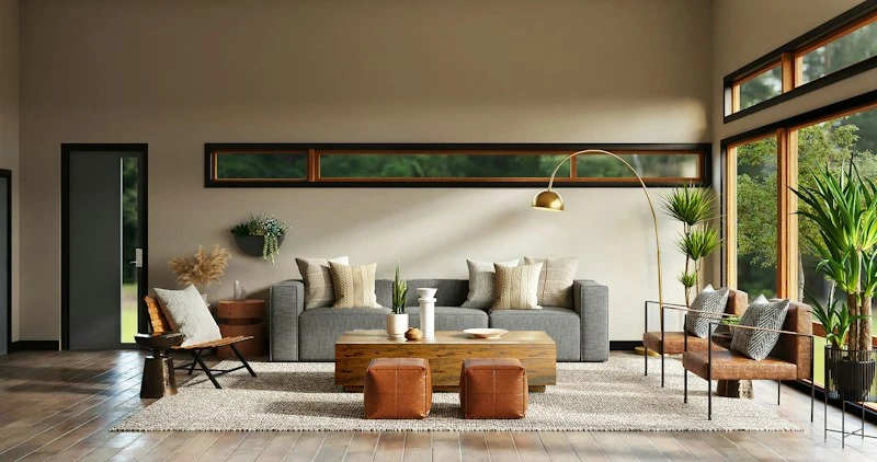 After: AboShkal finished living space